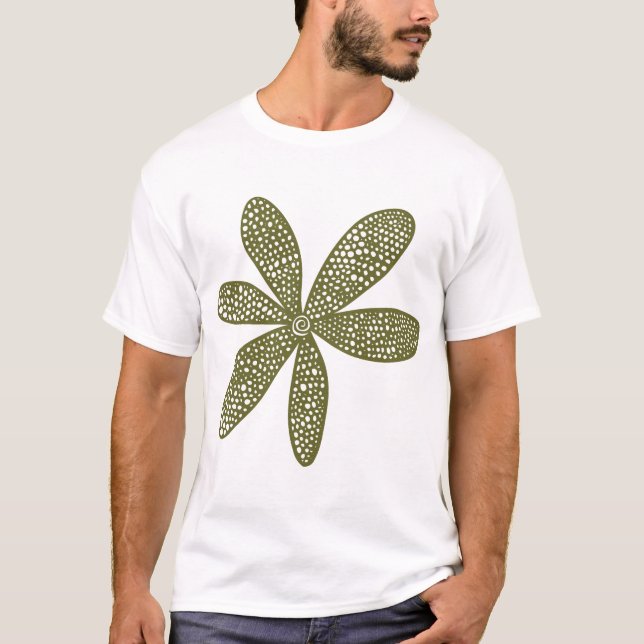 Camiseta Flor bonito - Bebida Oleícola (Frente)