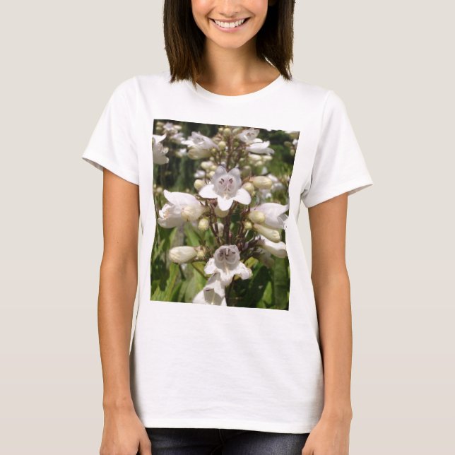 Camiseta Flor Branca (Frente)
