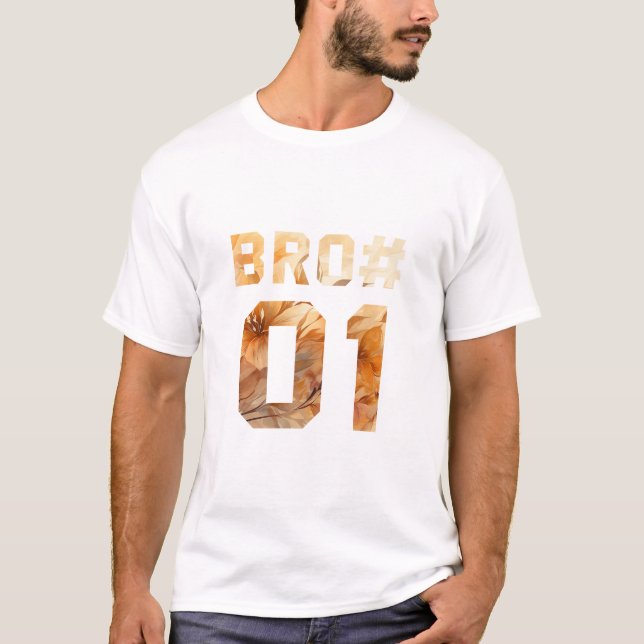 Camiseta Flor Bro 01 (Frente)