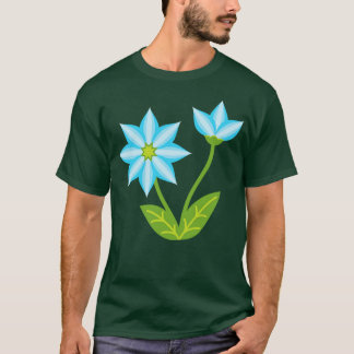 Camiseta Flor Colorida Bonita 1