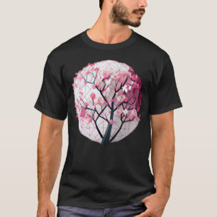 Camiseta Flor com a Beleza da Natureza neste Geometri