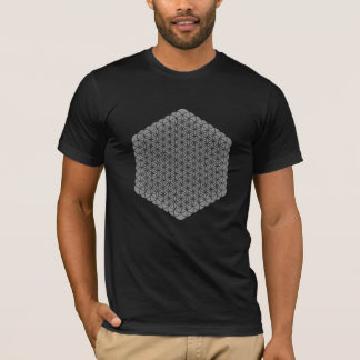 Camiseta flor da geometria sagrada da vida