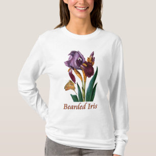 Camiseta Flor da íris farpada