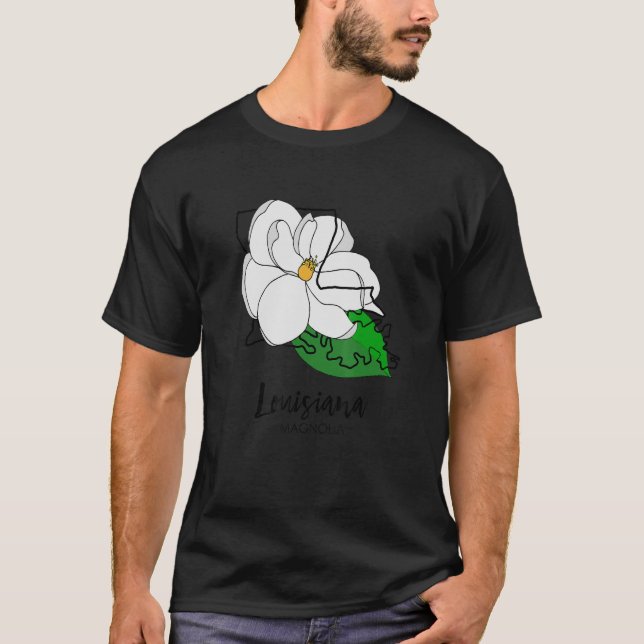 Camiseta Flor da Louisiana (Frente)