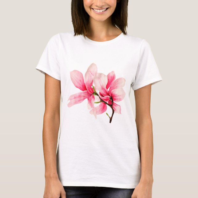 Camiseta Flor da magnólia (Frente)