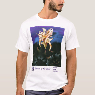 Camiseta Flor da noite por Anjo Lafin