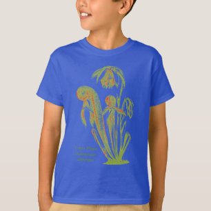 Camiseta Flor da planta carnívora