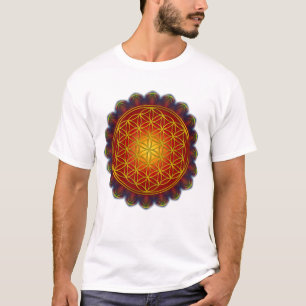 Camiseta Flor Da Vida - Apofílise Mandala I + suas ideias
