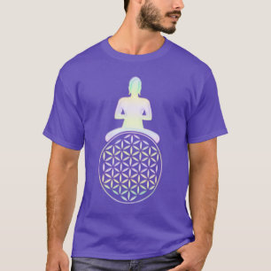 Camiseta Flor da Vida / Blume des Lebens - Buda