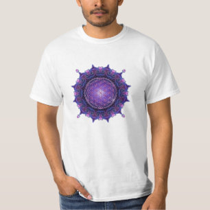 Camiseta FLOR DA VIDA/DES Lebens de Blume - mandala mim