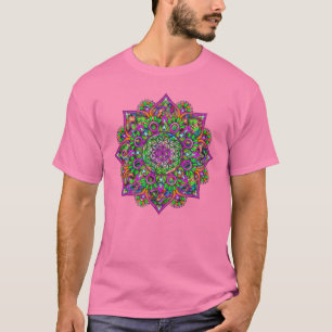 Camiseta Flor Da Vida - Índia Mandala 1