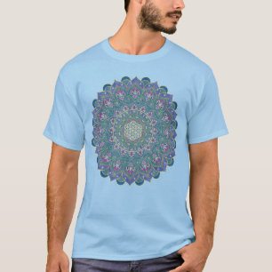 Camiseta Flor da Vida - Mandala Estilo Índia 1