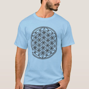 Camiseta FLOR DA VIDA - Símbolo de Geometria Sagrado 1
