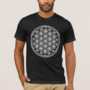 Camiseta FLOR DA VIDA - Símbolo de Geometria Sagrado 2