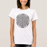 FLOR DA VIDA - Símbolo de Geometria Sagrado cheio