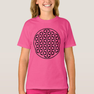 Camiseta FLOR DA VIDA - Símbolo de Geometria Sagrado cheio