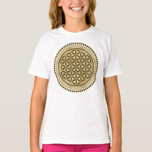 Camiseta FLOR DA VIDA - Símbolo Geometrie Sagrado Art 2