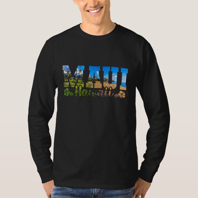 Camiseta Flor das Ilhas Maui Hawaii Hawaii (Frente)