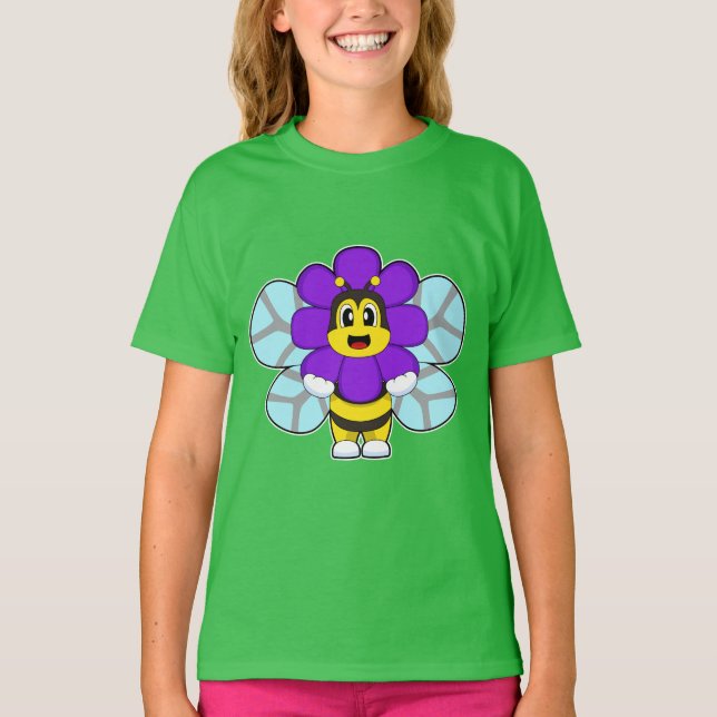 Camiseta Flor de Abelhas (Frente)