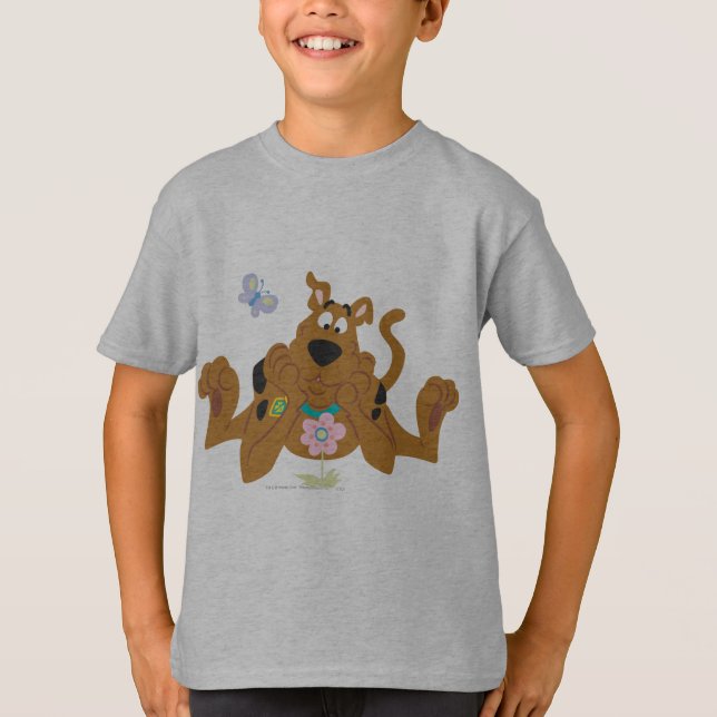 Camiseta Flor de Admissão Scooby-Doo (Frente)