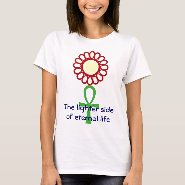 Camiseta Flor de Ankh (Frente)