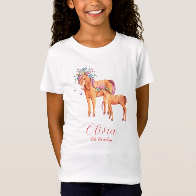 CAMISETA FLOR DE CAVALO B1 (Frente)