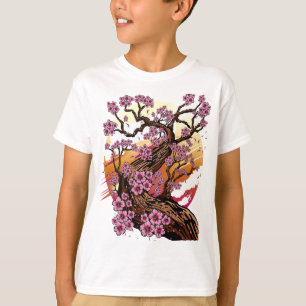 Camiseta Flor de Cereja Selvagem