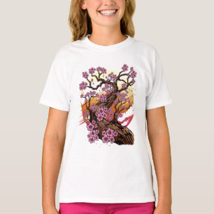 Camiseta Flor de Cereja Selvagem