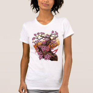 Camiseta Flor de Cereja Selvagem