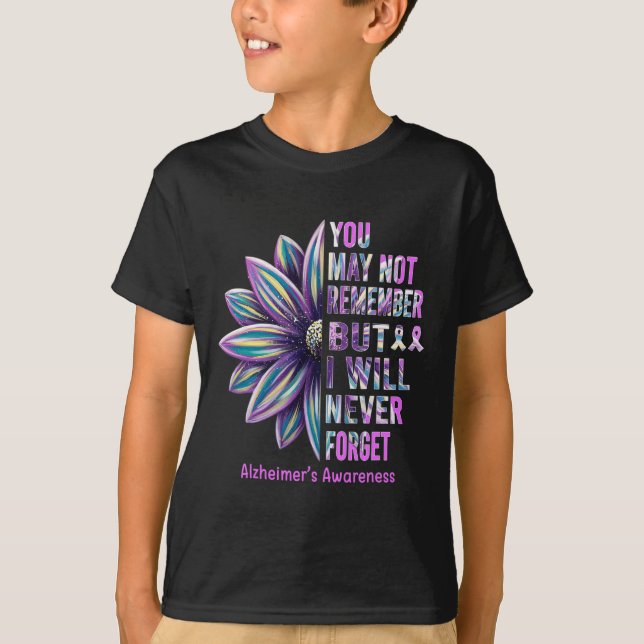 Camiseta Flor de Consciência Lembre-se de Nunca Esquecer Pr (Frente)