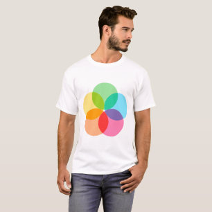 Camiseta Flor de cor