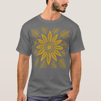 Camiseta Flor de Corte Lino 2