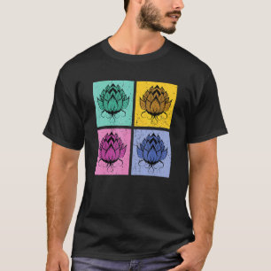 Camiseta Flor de Espírito Yoga Pilates Pop Asiático Lo