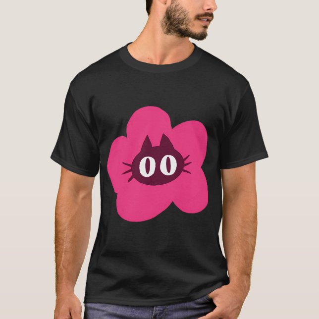 Camiseta Flor de Gato (Frente)