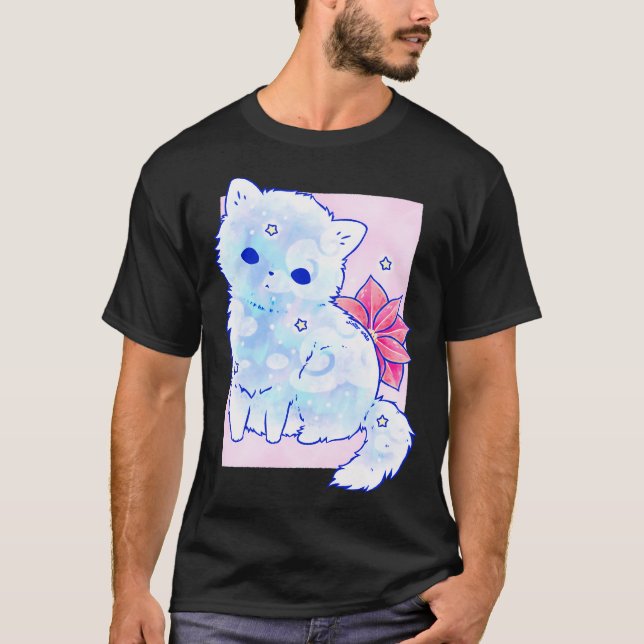 Camiseta Flor de Gato de Neve (Frente)