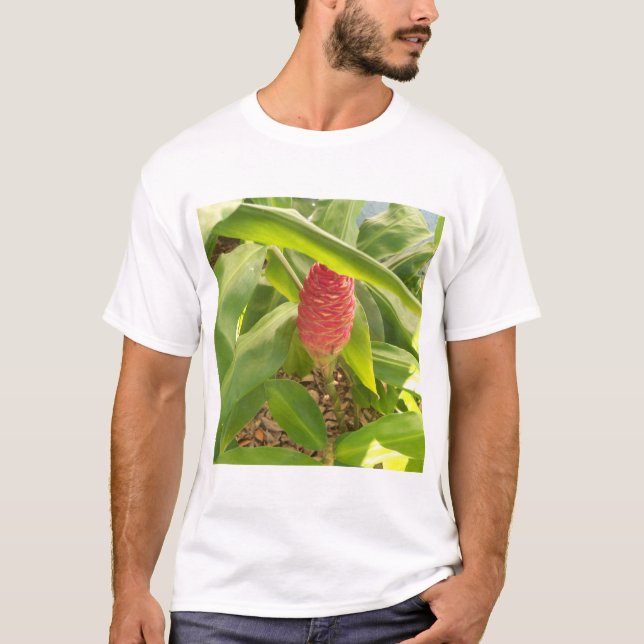Camiseta Flor de gengibre Shampoo (Frente)