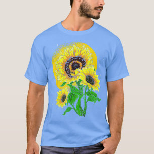 Camiseta Flor de girassol Flor do Jardim Botânico
