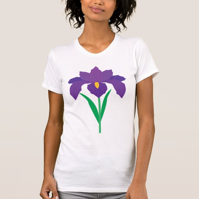 Camiseta Flor de Íris (Frente)