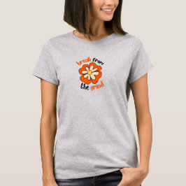 Camiseta Flor de Laranja