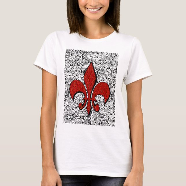 Camiseta flor de lis (Frente)