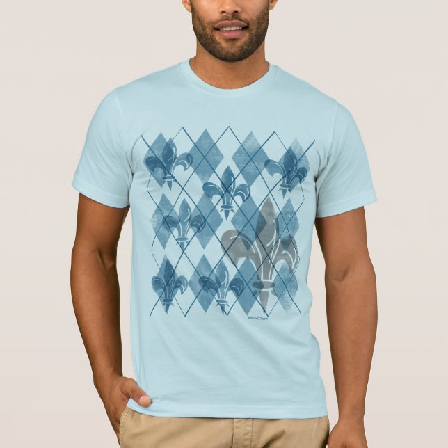 Camiseta Flor de lis de Argyle (Frente)