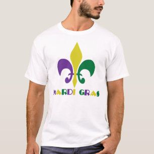 Camiseta Flor de lis do ~ do carnaval