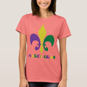 Camiseta Flor de lis do ~ do carnaval