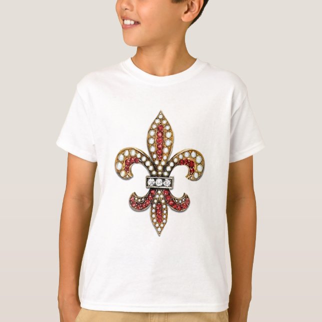 Camiseta Flor De Lis Fleur De Lis Jewel (Frente)
