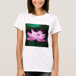 Camiseta Flor de Lotus Rosa