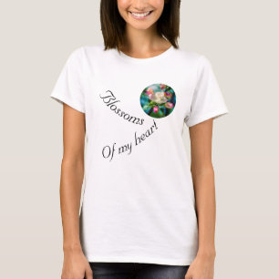 Camiseta Flor de maçã personalizável