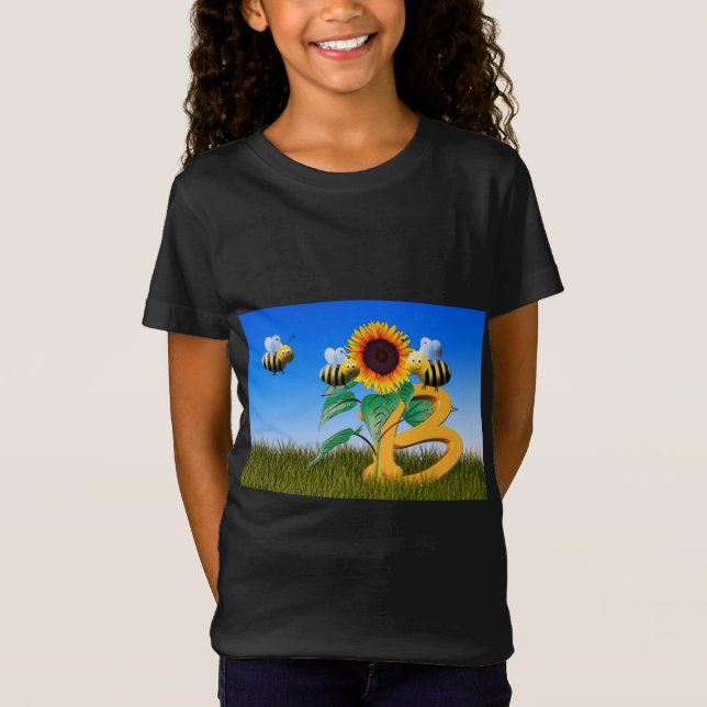 Camiseta Flor de mel de abelhas (Frente)