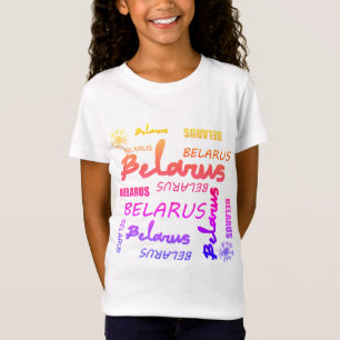 Camiseta Flor de Milho Funky Belarus Беларусь