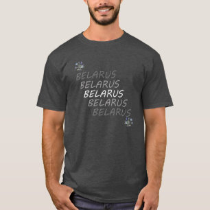 Camiseta Flor de Milho Funky Belarus Беларусь
