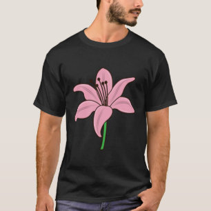 Camiseta Flor de Orquídea para Córsega